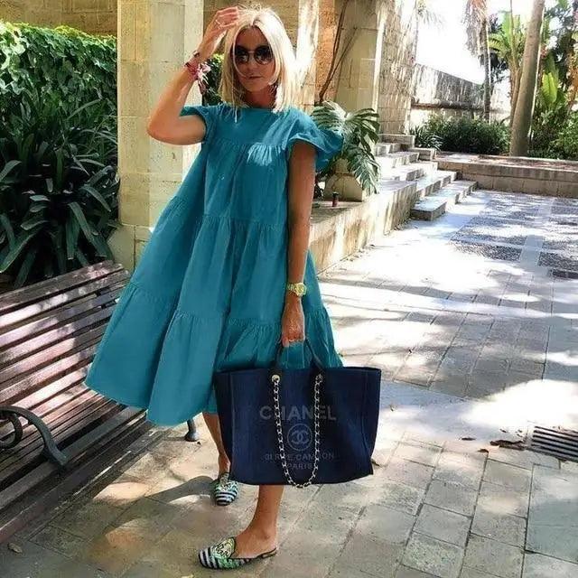 Savannah Belle Ruffle Dress
