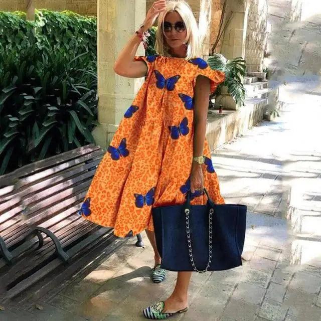 Savannah Belle Ruffle Dress