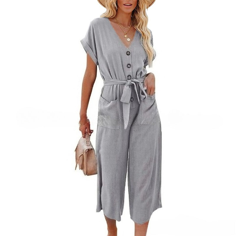 Women's  Coastal Wide-Leg Jumpsuit