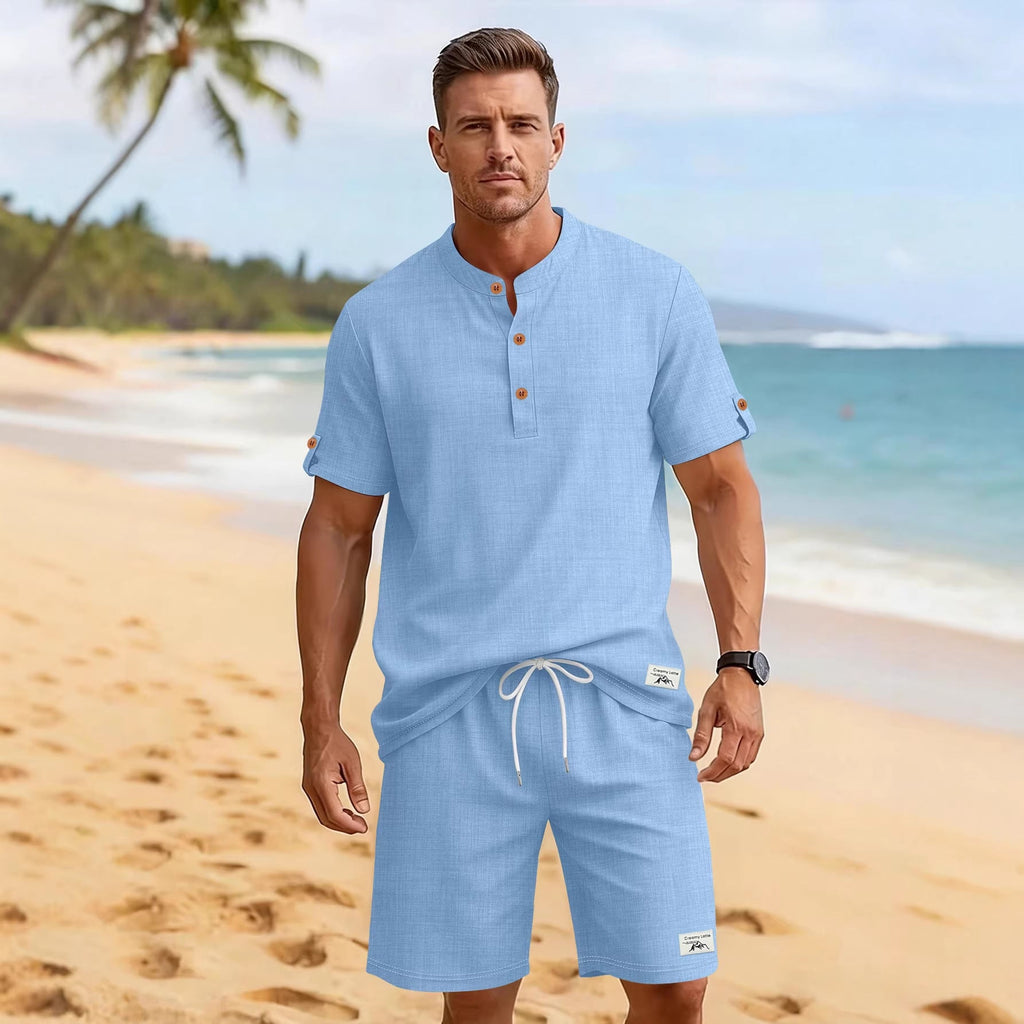 Coastal Creek Henley Set