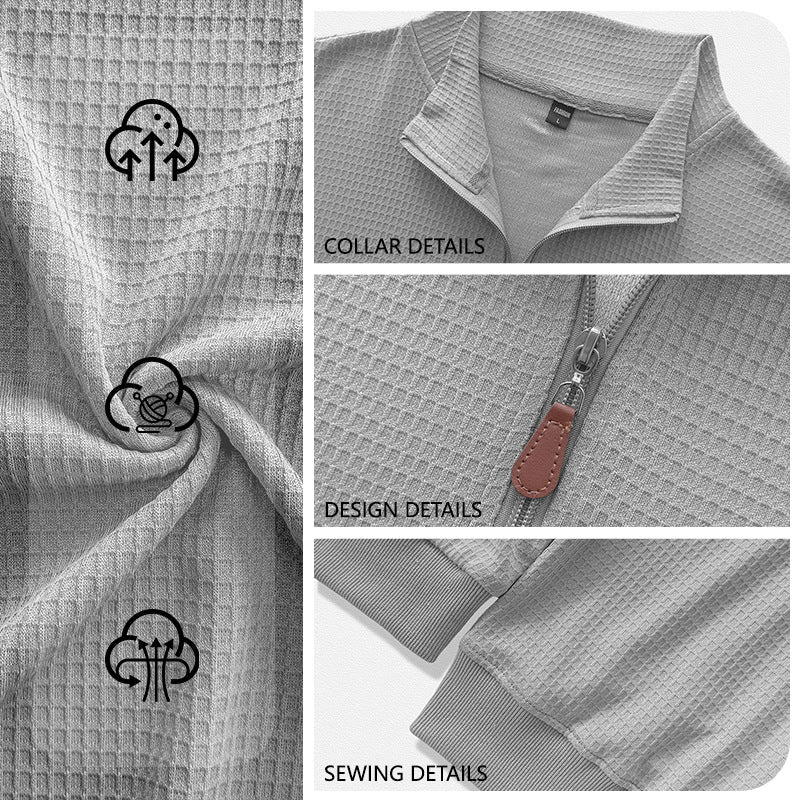 The Blue Ridge Waffle Quarter-Zip