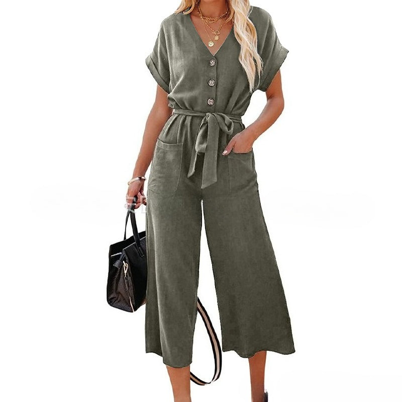 Women's  Coastal Wide-Leg Jumpsuit