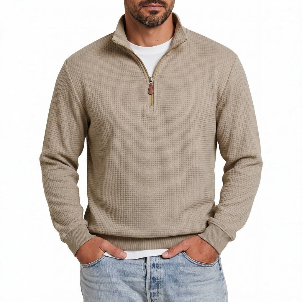 The Blue Ridge Waffle Quarter-Zip