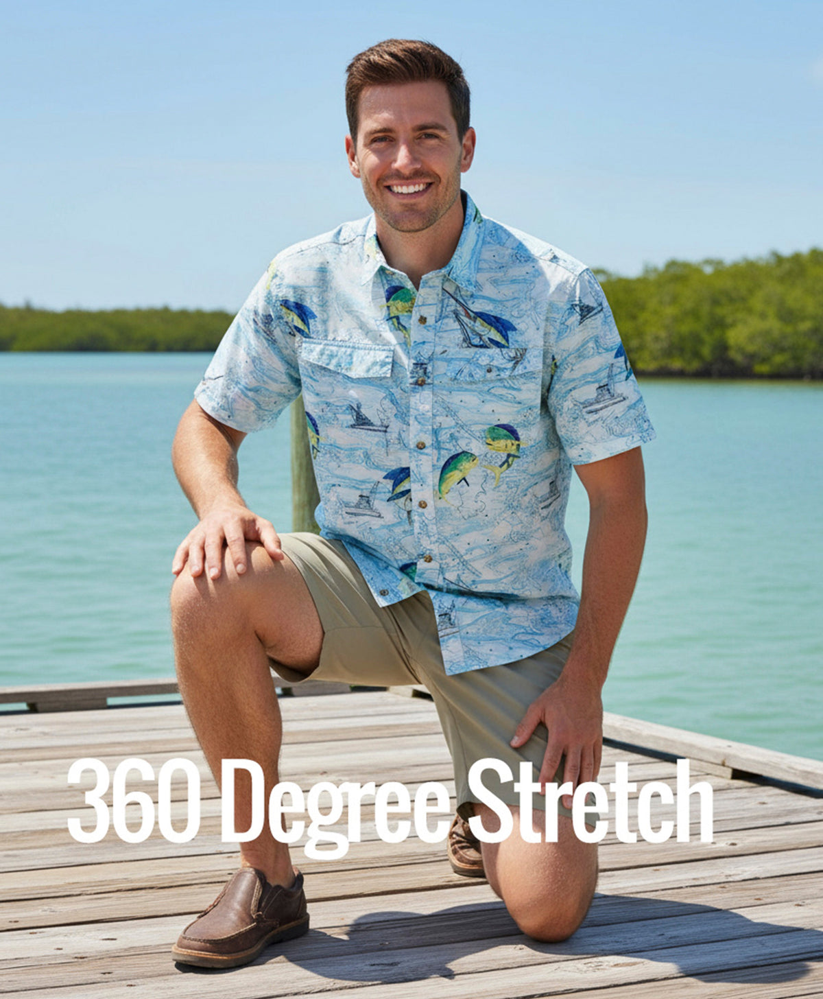 HI-Tide 360 Performance Stretch Short