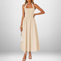 Magnolia Sunset Halter Dress