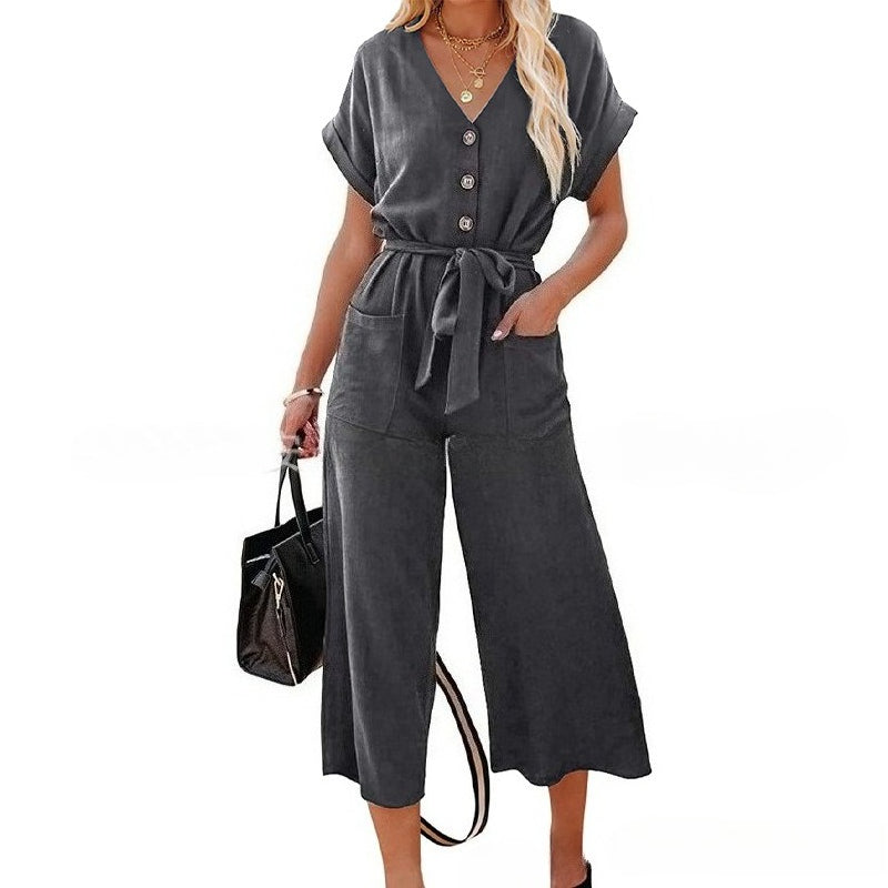 Women's  Coastal Wide-Leg Jumpsuit