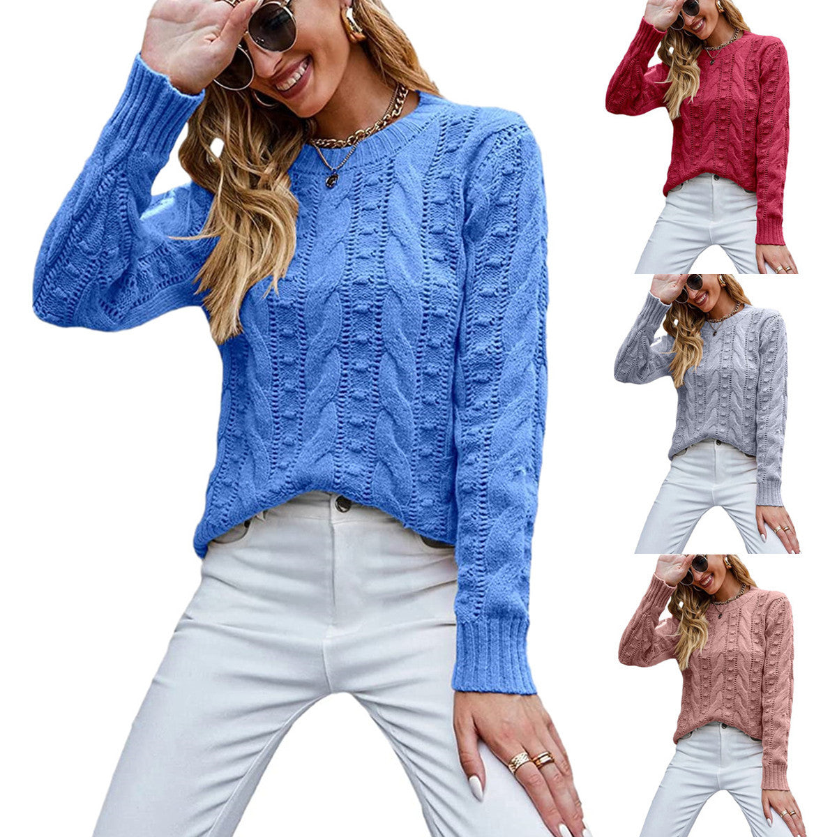 The Blue Ridge Cable Knit