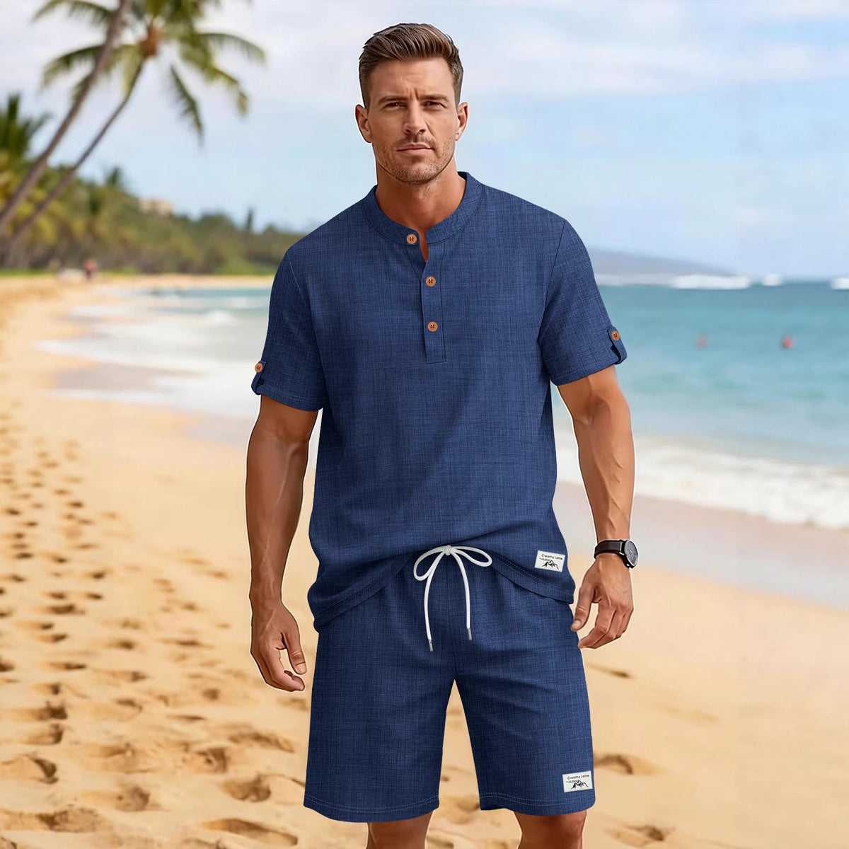 Coastal Creek Henley Set