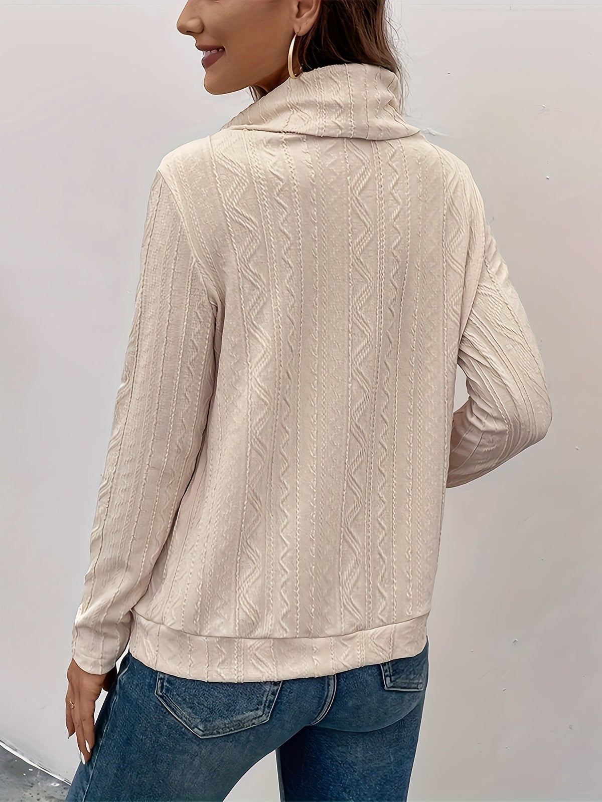 Savannah Sunday Cowl-Neck Pullover