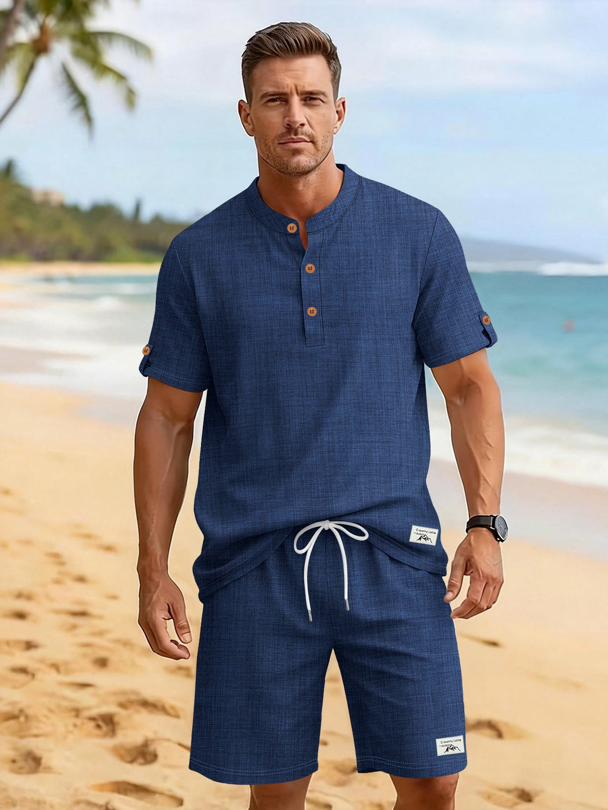 Coastal Creek Henley Set