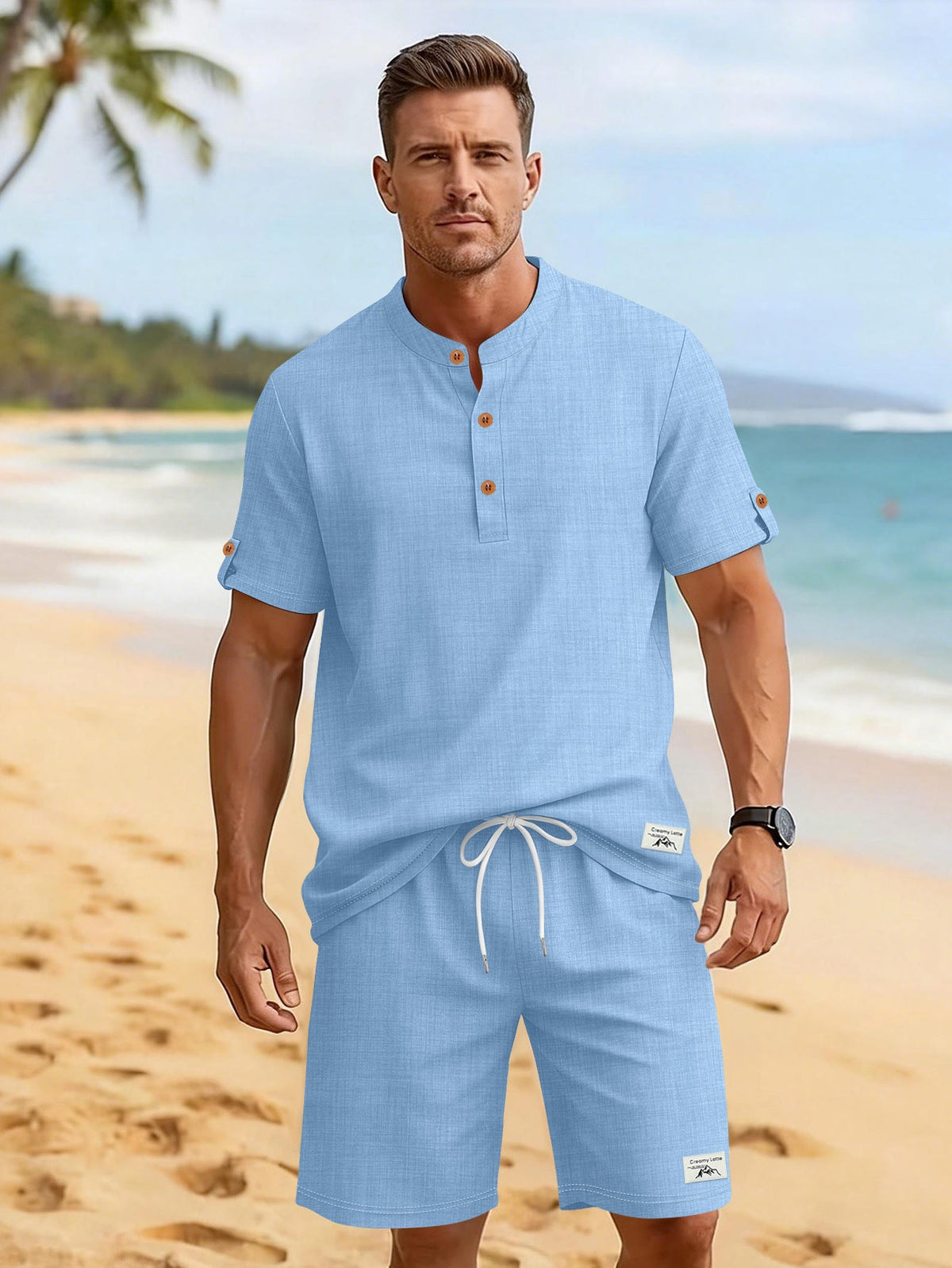 Coastal Creek Henley Set